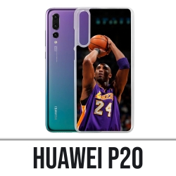 Coque Huawei P20 - Kobe Bryant tir panier Basketball NBA