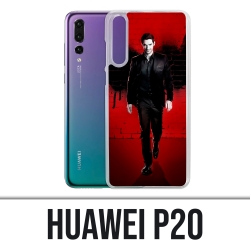 Custodia Huawei P20 - Lucifer wings wall