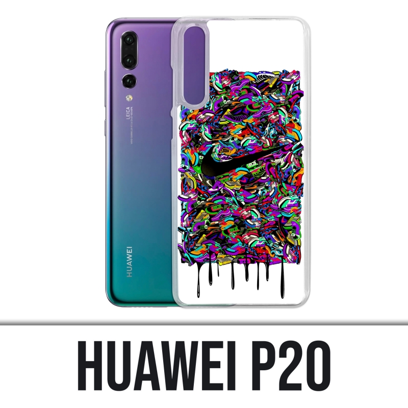 Huawei P20 Case - Nike Sneakers Art