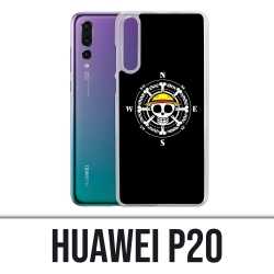 Coque Huawei P20 - One Piece logo boussole