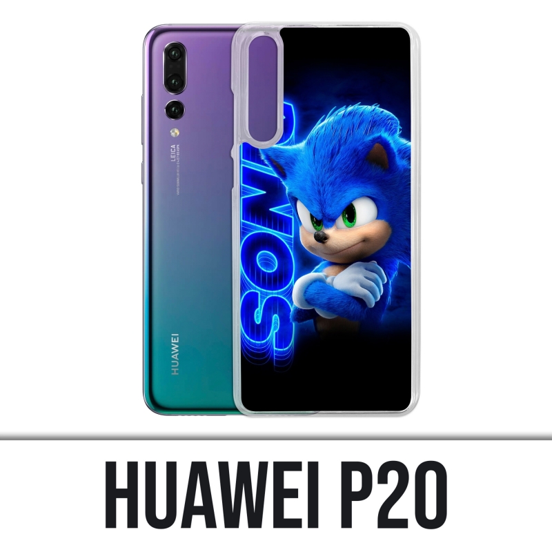 Funda Huawei P20 - Película Sonic