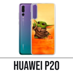 Huawei P20 case - Star Wars baby Yoda Fanart