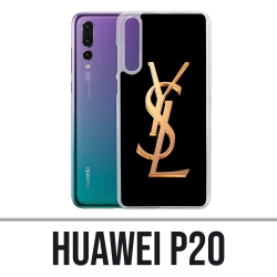 Coque Huawei P20 - YSL Yves Saint Laurent Gold Logo
