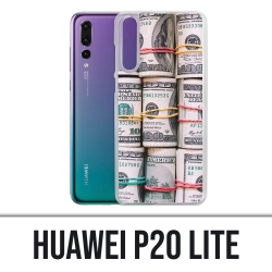 Coque Huawei P20 Lite - Billets Dollars rouleaux