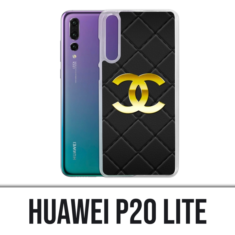 Funda Huawei P20 Lite - Cuero Chanel Logo