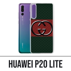 Custodia Huawei P20 Lite - Logo Gucci