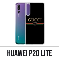 Huawei P20 Lite Hülle - Gucci Logo Gürtel
