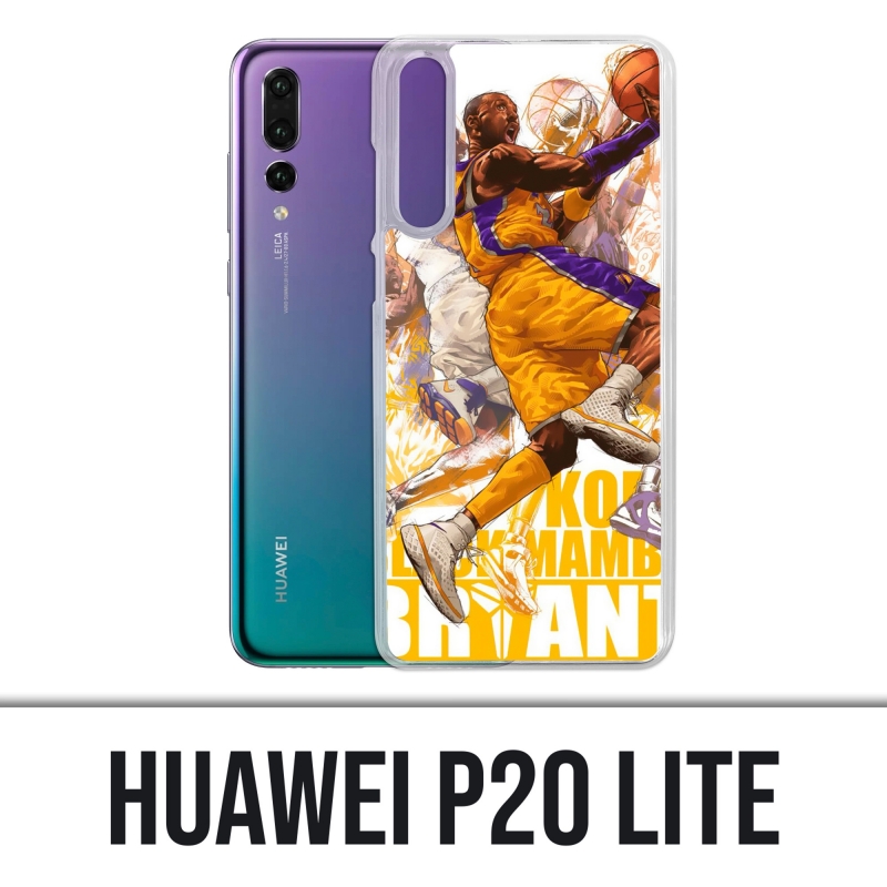 Funda Huawei P20 Lite - Kobe Bryant Cartoon NBA