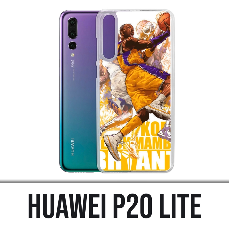 Huawei P20 Lite Case - Kobe Bryant Cartoon NBA