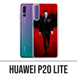 Funda Huawei P20 Lite - pared de alas Lucifer