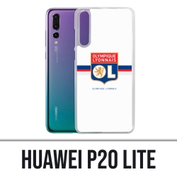 Coque Huawei P20 Lite - OL Olympique Lyonnais logo bandeau
