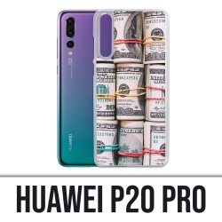 Coque Huawei P20 Pro - Billets Dollars rouleaux