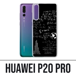 Huawei P20 Pro case - E equals MC 2 blackboard