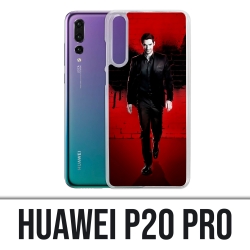 Custodia Huawei P20 Pro: parete con ali Lucifer