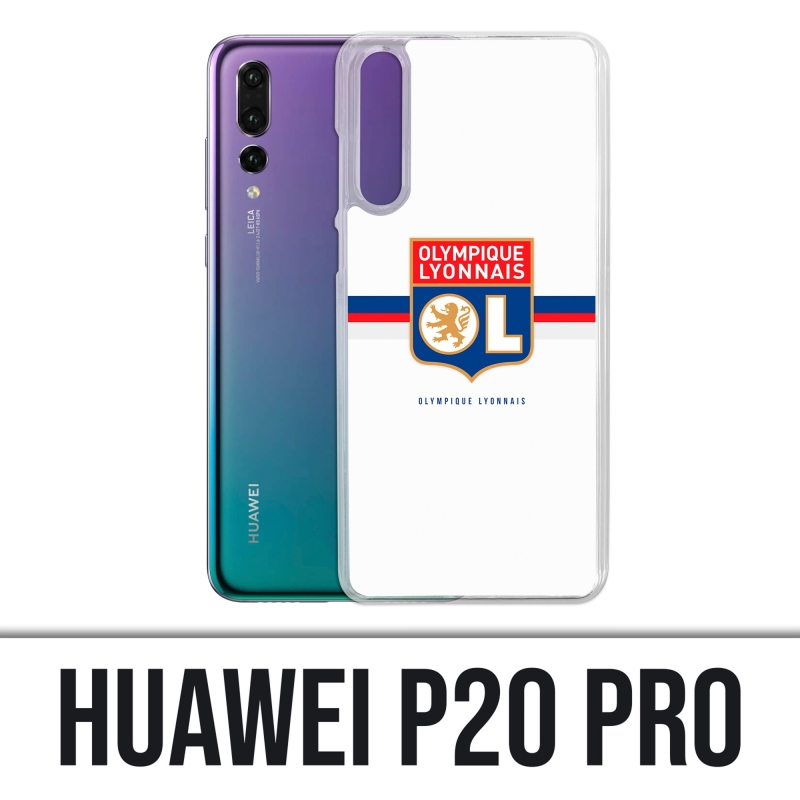 Custodia Huawei P20 Pro - archetto OL Olympique Lyonnais con logo