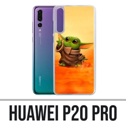 Huawei P20 Pro case - Star Wars baby Yoda Fanart