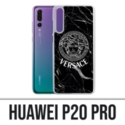 Huawei P20 Pro case - Versace black marble