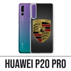 Huawei P20 Pro case - Porsche carbon logo