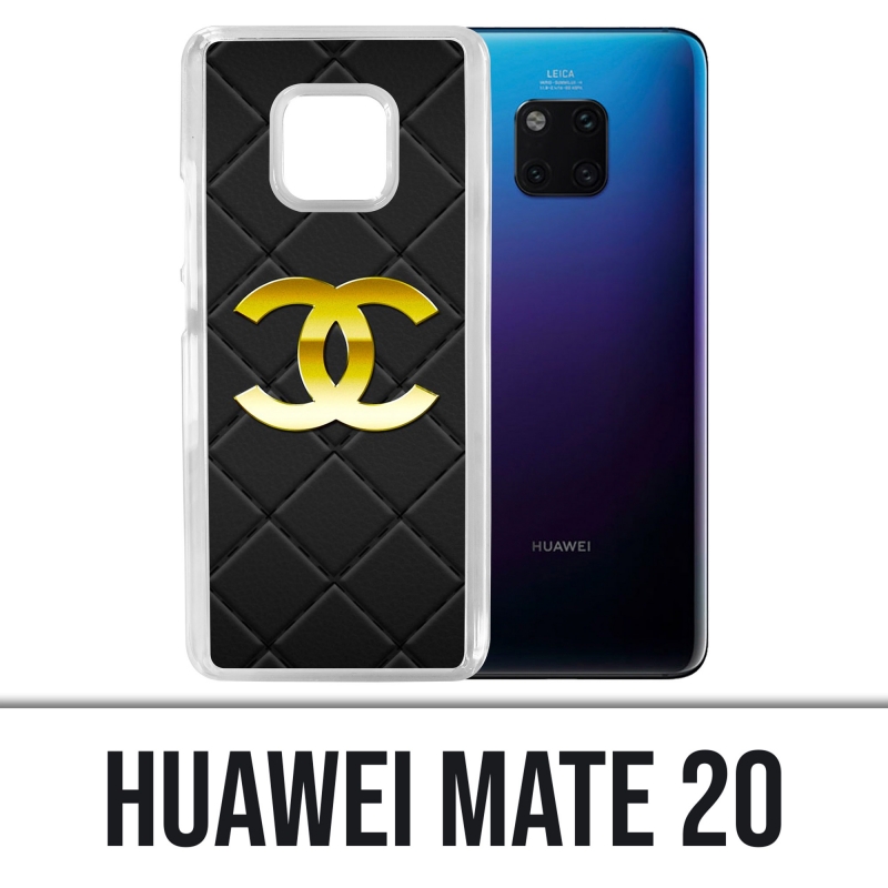Coque Huawei Mate 20 - Chanel Logo Cuir