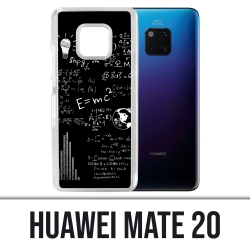 Coque Huawei Mate 20 - E égale MC 2 tableau noir