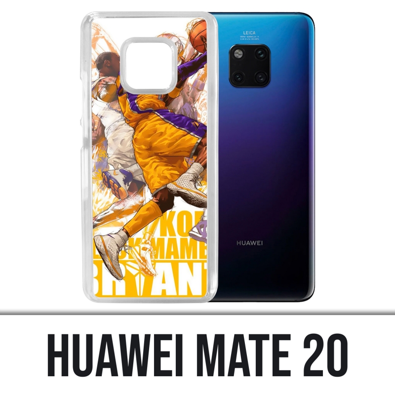 Funda Huawei Mate 20 - Kobe Bryant Cartoon NBA