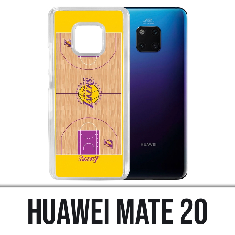 Coque Huawei Mate 20 - Terrain besketball Lakers NBA