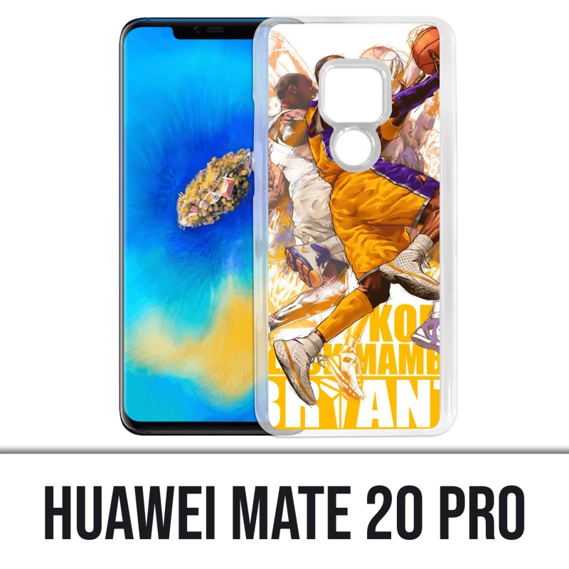 Funda Huawei Mate 20 PRO - Kobe Bryant Cartoon NBA
