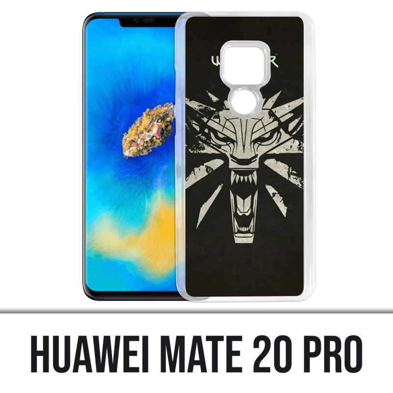 Huawei Mate 20 PRO case - Witcher logo
