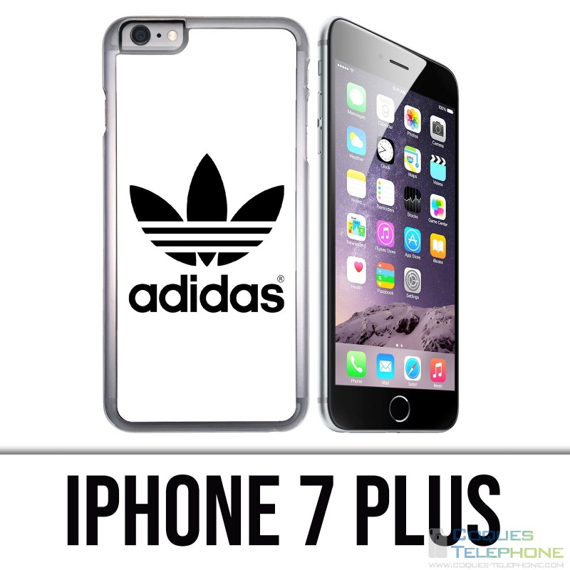 Custodia per iPhone 7 Plus - Adidas Classic bianca