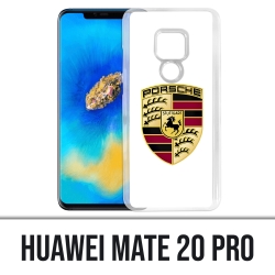 Funda Huawei Mate 20 PRO - logo blanco Porsche
