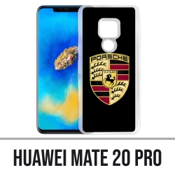 Custodia Huawei Mate 20 PRO - Logo Porsche nero