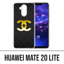 Huawei Mate 20 Lite Hülle - Chanel Logo Leder