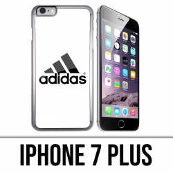 Coque iPhone 7 PLUS - Adidas Logo Blanc