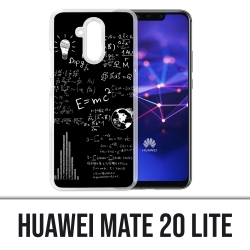 Coque Huawei Mate 20 Lite - E égale MC 2 tableau noir