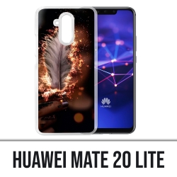 Custodia Huawei Mate 20 Lite - Piuma di fuoco