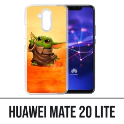 Huawei Mate 20 Lite case - Star Wars baby Yoda Fanart