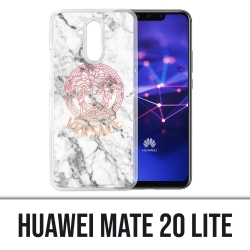 Huawei Mate 20 Lite case - Versace white marble