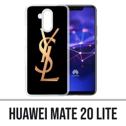 Coque Huawei Mate 20 Lite - YSL Yves Saint Laurent Gold Logo