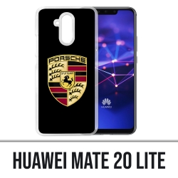 Custodia Huawei Mate 20 Lite - Porsche Logo nero