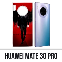 Coque Huawei Mate 30 Pro - Lucifer ailes mur