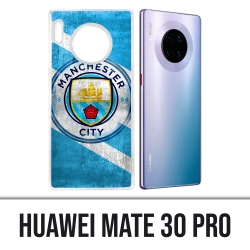 Huawei Mate 30 Pro case - Manchester Football Grunge