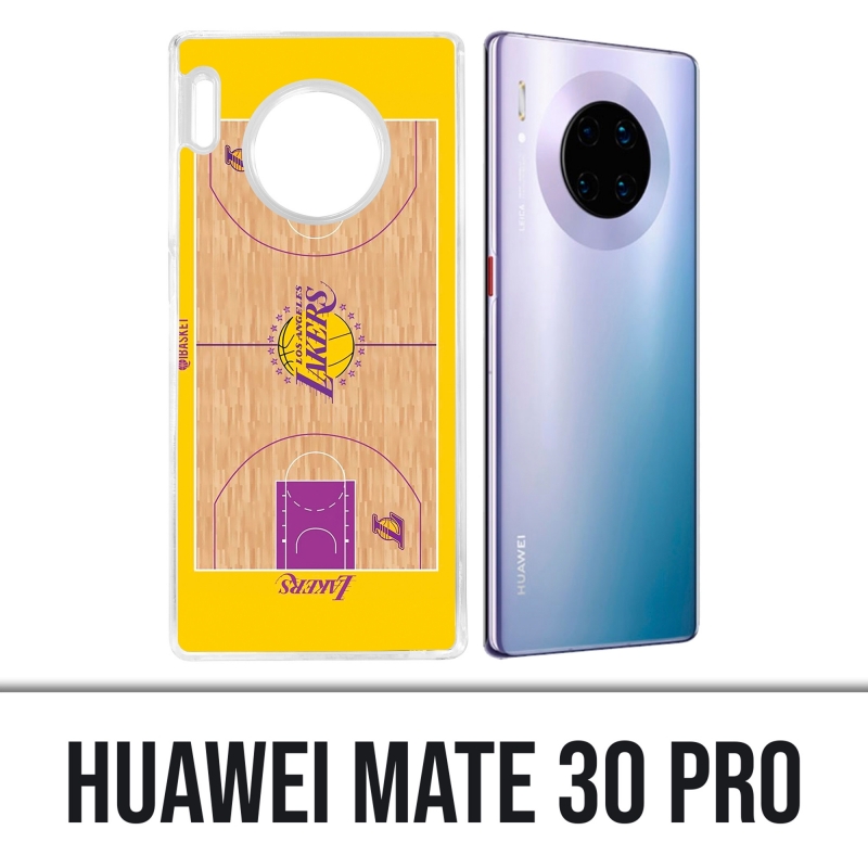 Huawei Mate 30 Pro Case - Lakers NBA besketball Feld