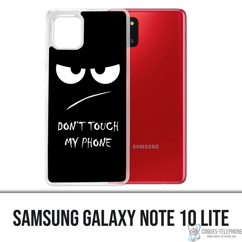 Funda Samsung Galaxy Note 10 Lite - No toque mi teléfono enojado