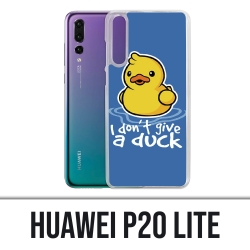 Coque Huawei P20 Lite - I Dont Give A Duck