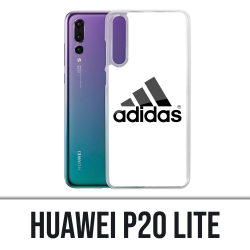 Coque Huawei P20 Lite - Adidas Logo Blanc