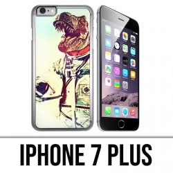 Coque iPhone 7 PLUS - Animal Astronaute Dinosaure