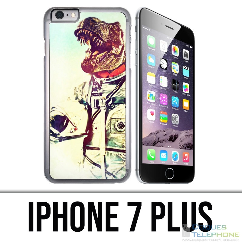IPhone 7 Plus Case - Animal Astronaut Dinosaur