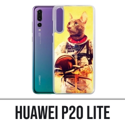 Huawei P20 Lite case - Animal Astronaut Cat