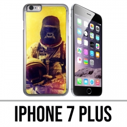 Custodia per iPhone 7 Plus - Animal Astronaut Monkey