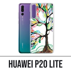 Huawei P20 Lite Case - Mehrfarbiger Baum